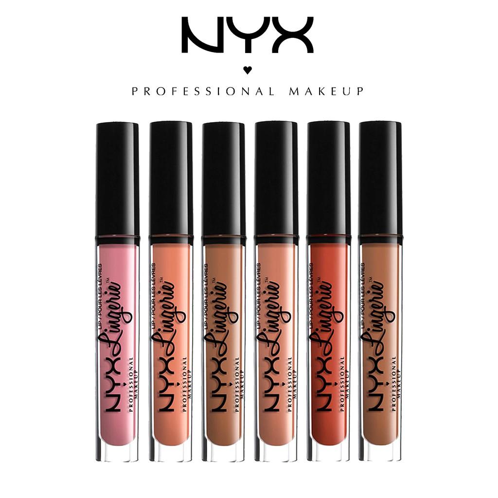 Son kem lì NYX Lip Lingerie Liquid Lipstick 24 màu Shopee Việt Nam