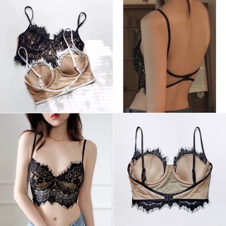 Áo bra corset bralette ren mềm có gọng mút sexy sang chảnh 329 MEOW