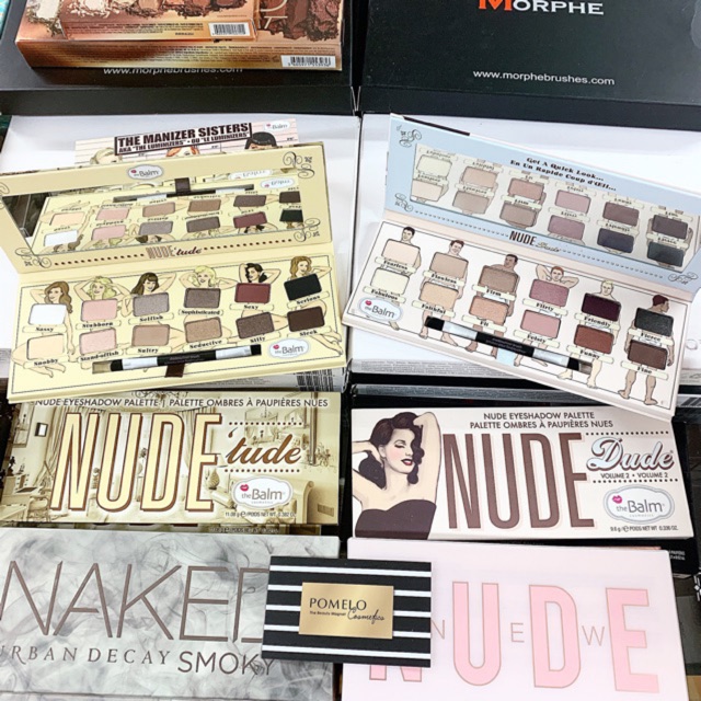 B Ng M T The Balm Nude Dude Eyeshadow Palette Shopee Vi T Nam