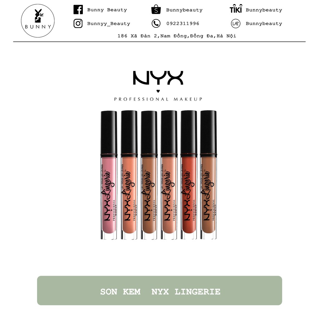 Son Kem Nyx Lingerie Shopee Vi T Nam