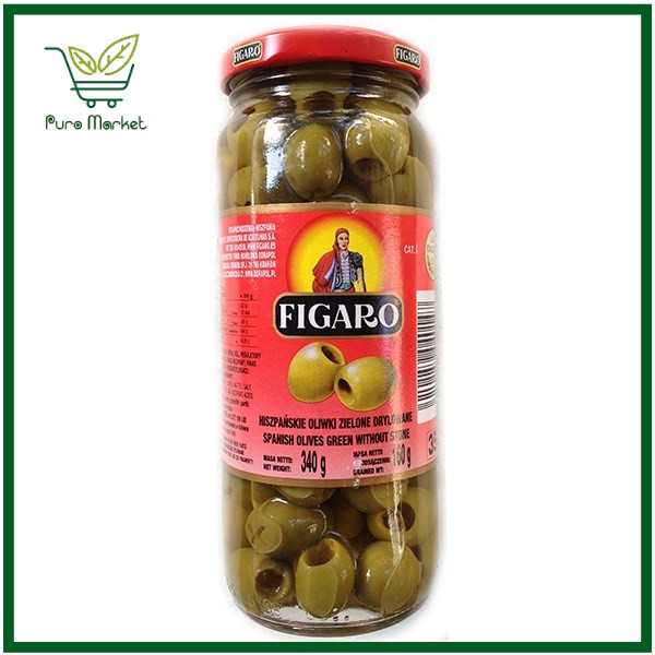 QUẢ OLIU XANH FIGARO PITTED GREEN OLIVE 340g Shopee Việt Nam