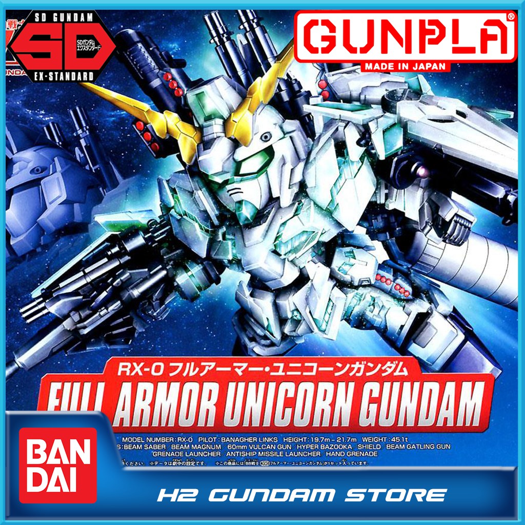 M H Nh Bandai Sd Full Armor Unicorn Gundam Gundam Model Kits