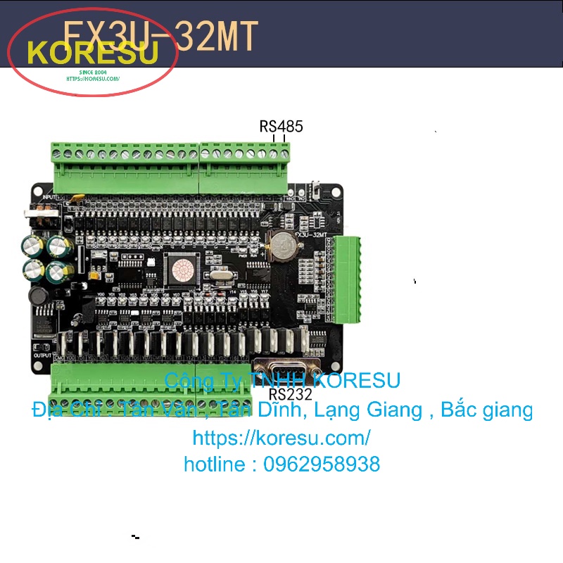 Bộ điều khiển lập trình PLC FX3U 32MT LC0011 Shopee Việt Nam