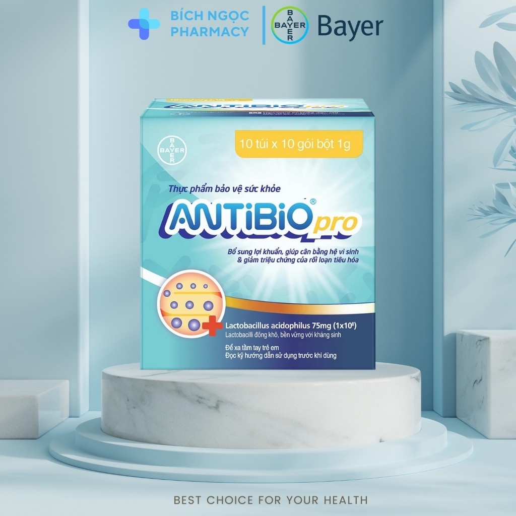 Men vi sinh Antibio Pro Cân bằng hệ đường ruột Shopee Việt Nam