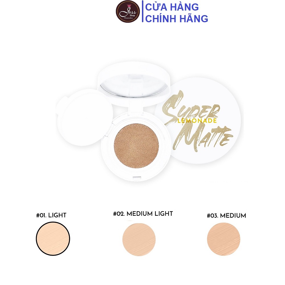 Phấn Nước Siêu Kiềm Dầu Lemonade Supermatte Cushion 15g Shopee Việt Nam