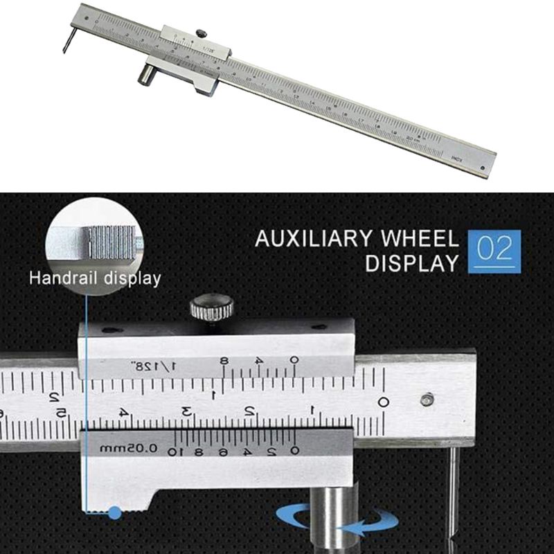 Mm Marking Vernier Caliper With Carbide Scriber Needle Parallel