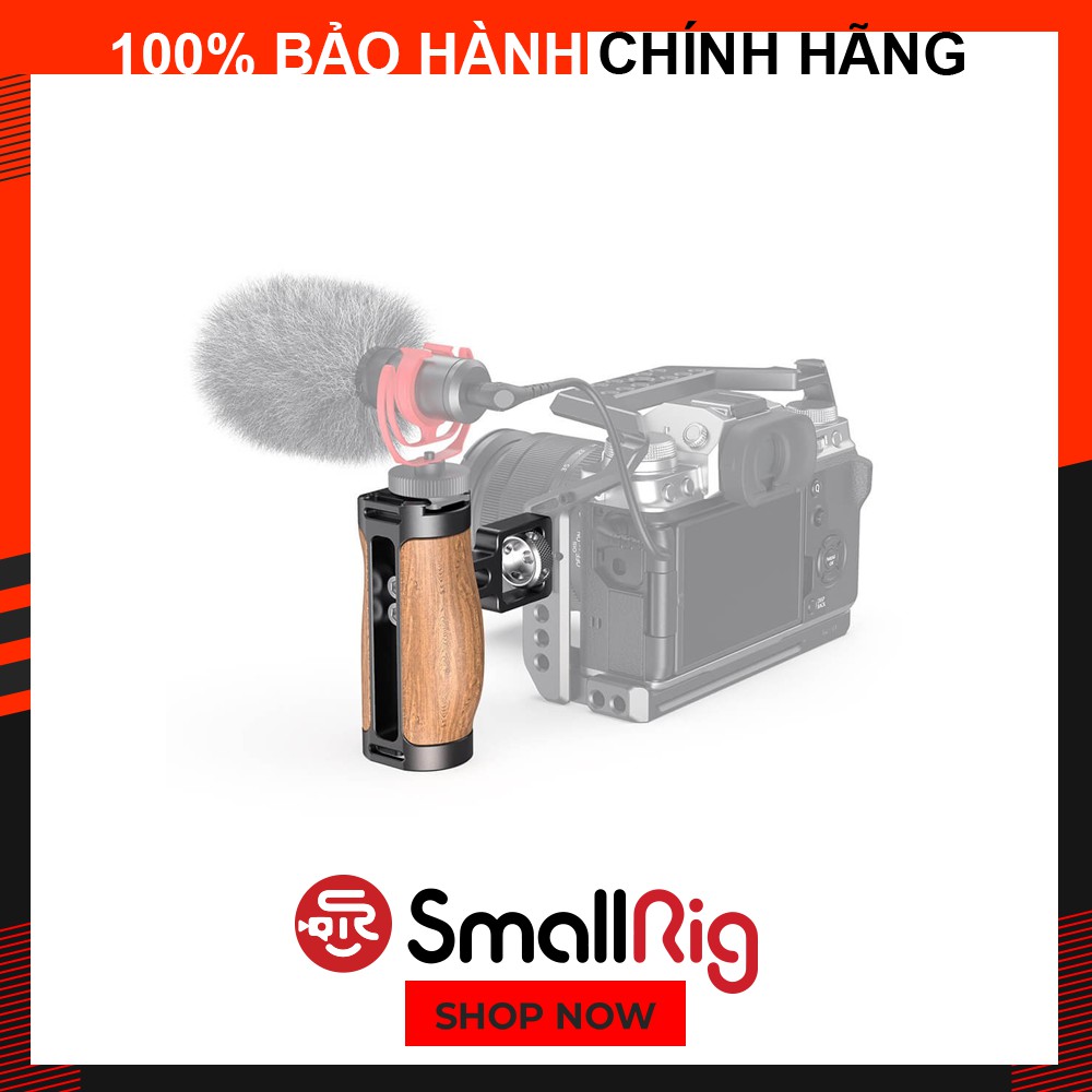 Đế SmallRig Wooden Mini Side Handle ARRI Style Mount 2914 NRUJ5