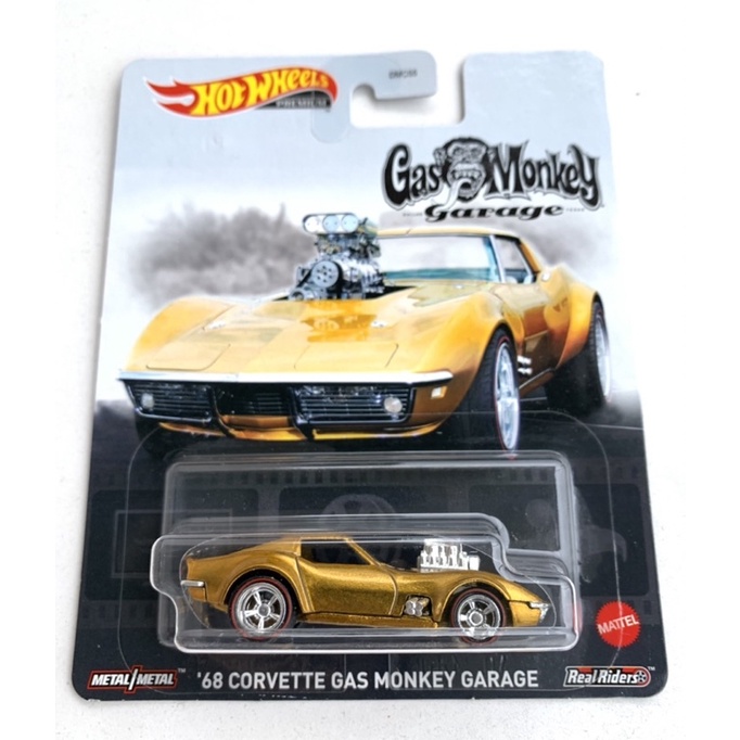 Hot Wheels Premium 68 Corvette Gas Monkey Garage Shopee Việt Nam