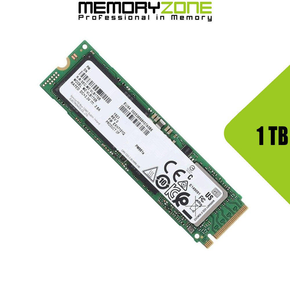 Ổ cứng SSD Samsung NVMe PM981a M 2 PCIe Gen3 x4 1TB MZ VLB1T0B Shopee