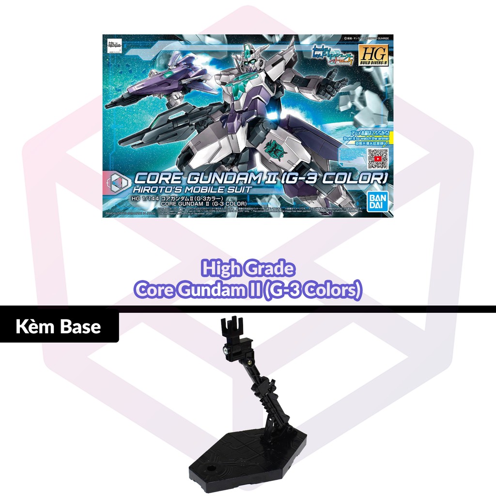 Mô Hình Gundam Bandai HG Core Gundam II G 3 Colors 1 144 Build Divers