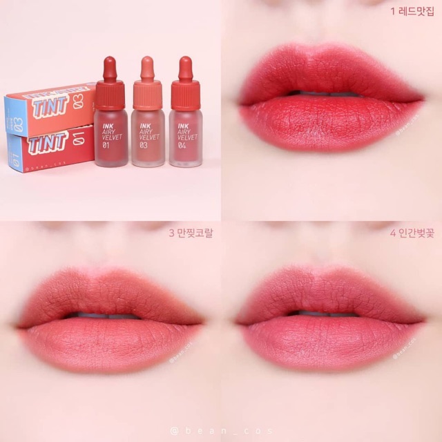 New Son Kem Peripera Ink Airy Velvet Lip Tint Shopee Vi T Nam