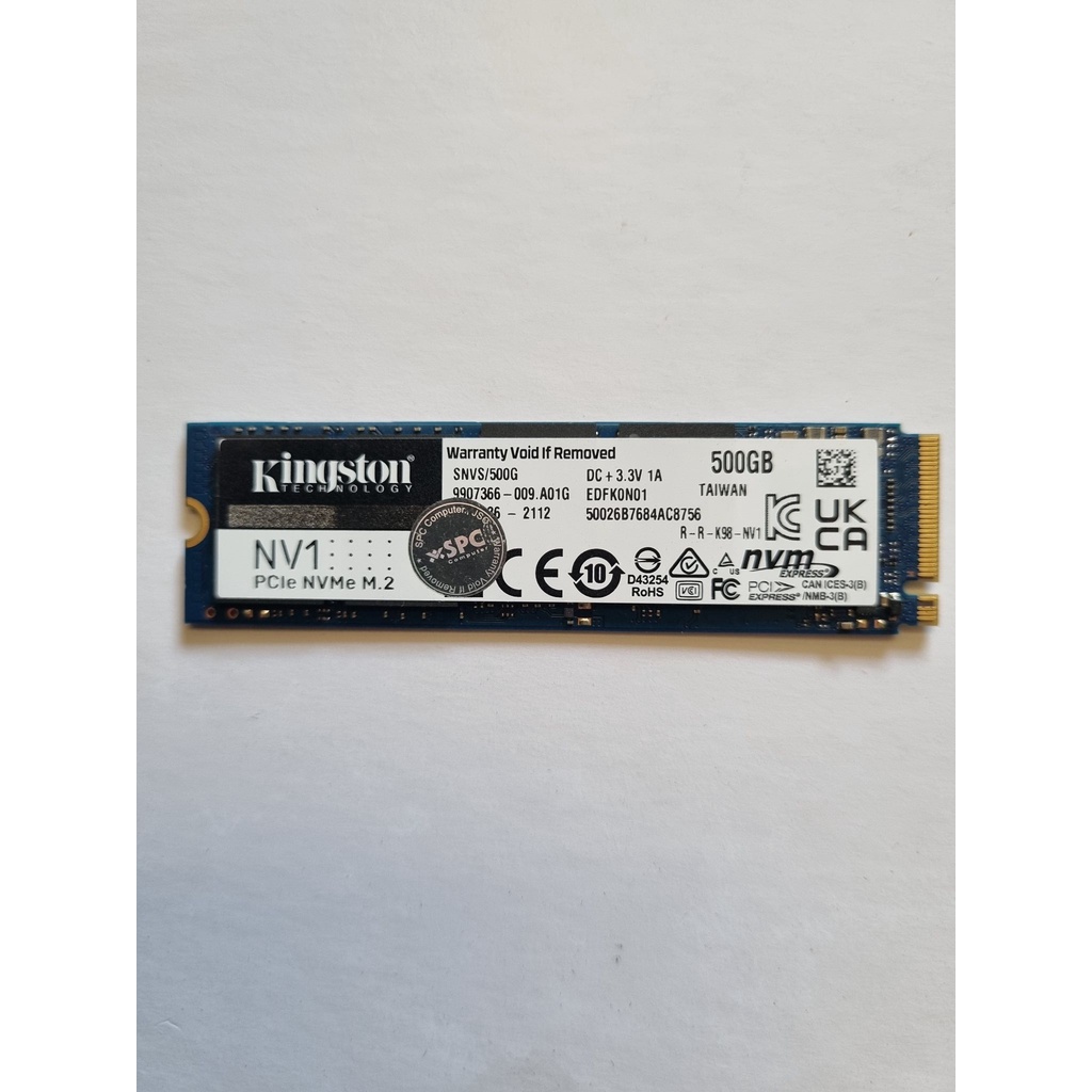 C Ng Ssd Kingston Nv M Pcie Gen X Nvme Gb Snvs G Like New