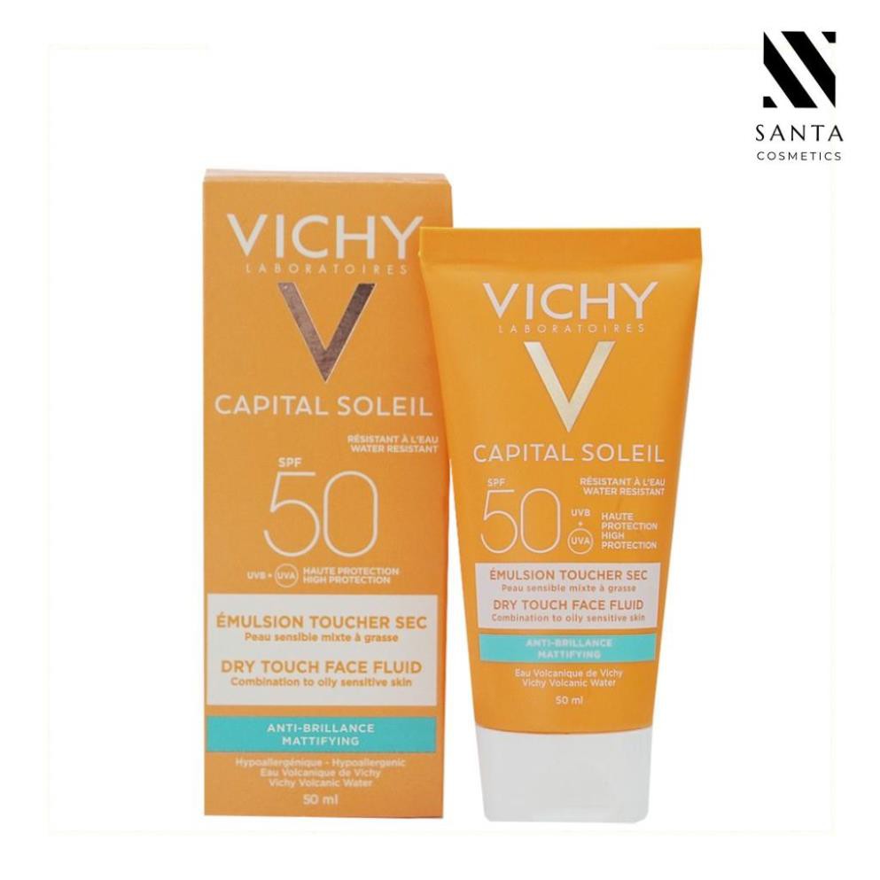 CHÍNH HÃNG Kem Chống Nắng Vichy SPF 50 Ideal Soleil 50ml Shopee