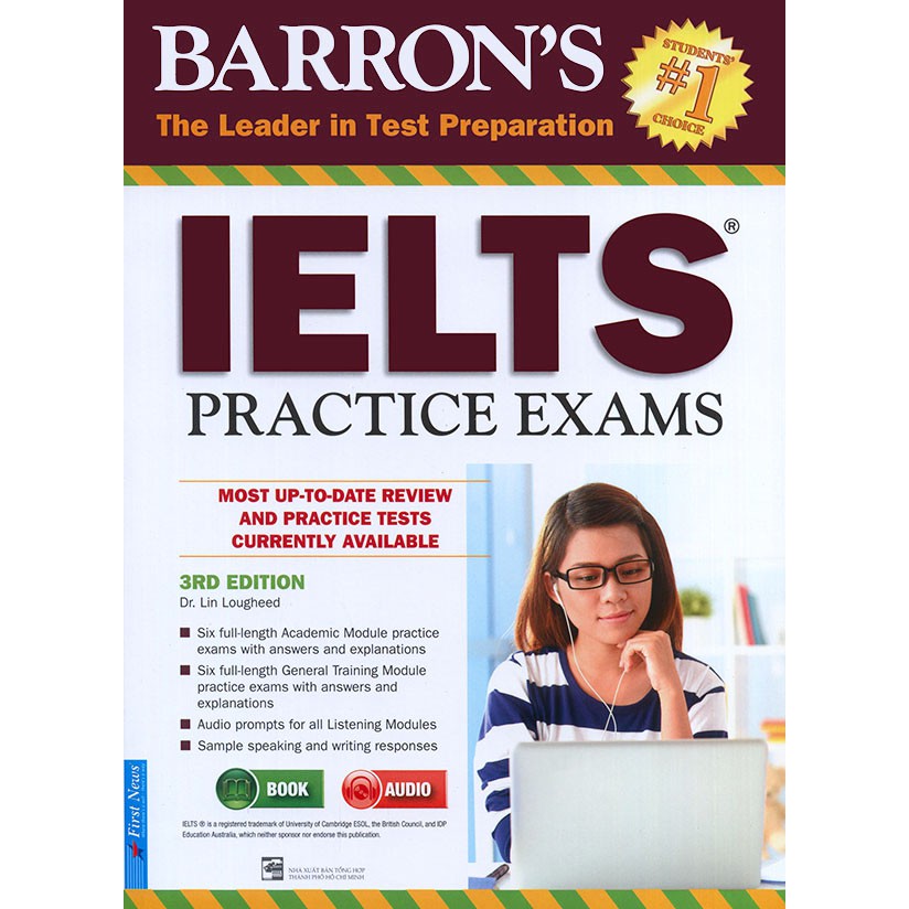 S Ch Barron S Ielts Practice Exams Rd Edition Shopee Vi T Nam