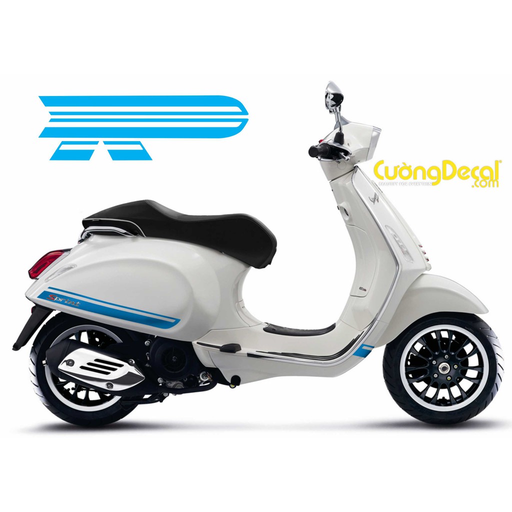 Decal Tem Xe Vespa Sprint Primavera Sport Line Shopee Vi T Nam