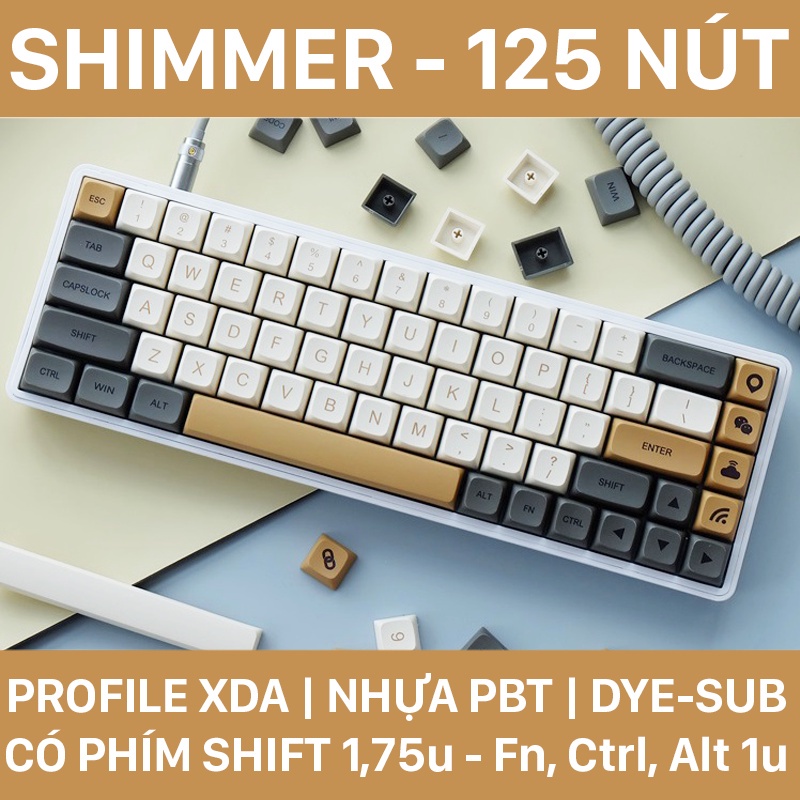 Keycap Shimmer Nh A Pbt Cao C P Profile Xda In Dyesub Ph M