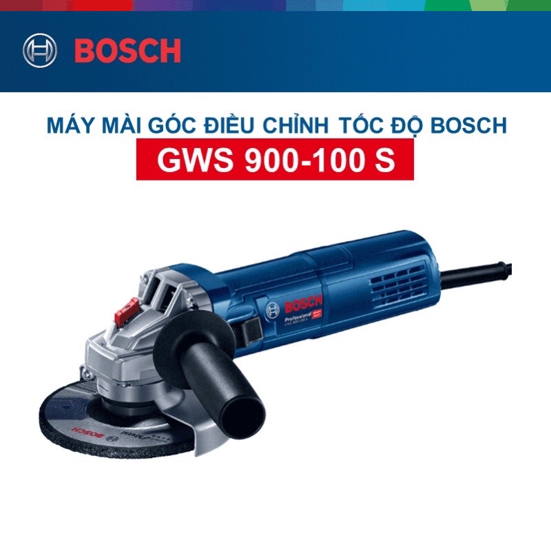 MÁY MÀI GÓC 900W GWS 900 100S CHỈNH TỐC ĐỘ BOSCH Shopee Việt Nam