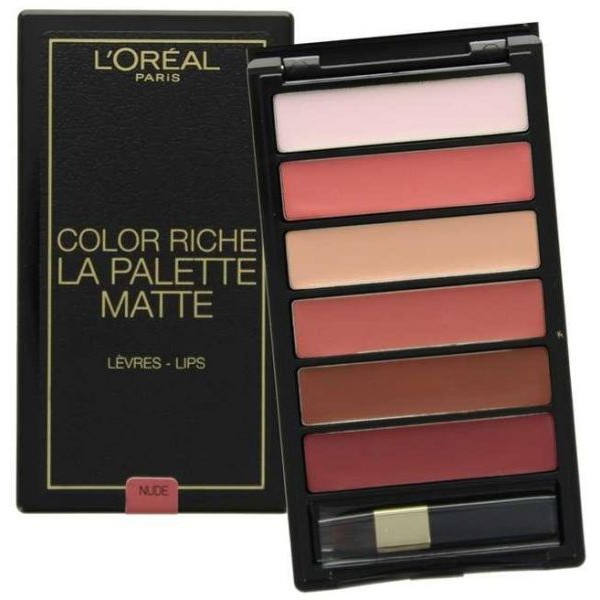 Bảng màu môi L Oreal Color Riche La Palette Matte Lip Palette Nude 6g