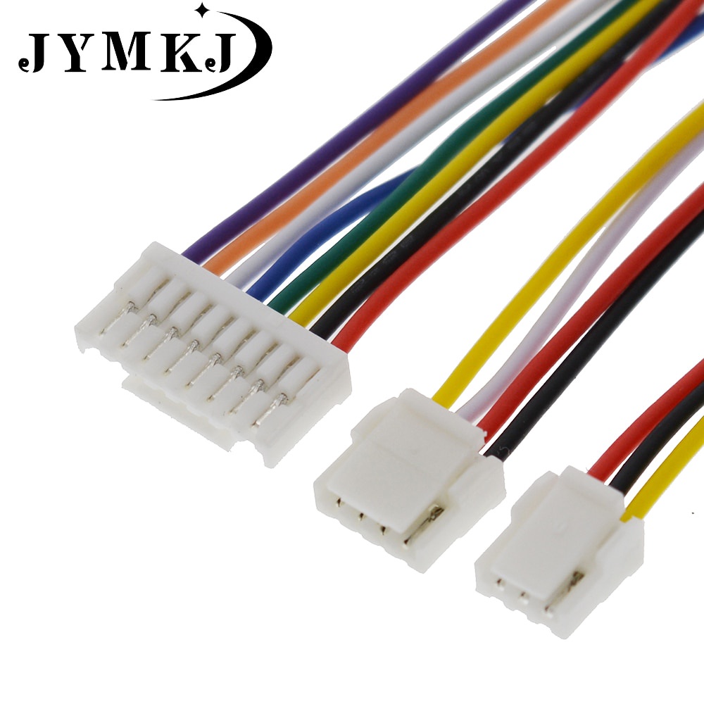 10 Đầu Nối 2P 3P 4P 5P 6 Pin JST GH 1 25MM 150MM 1007 28 AWG GH1 25 1