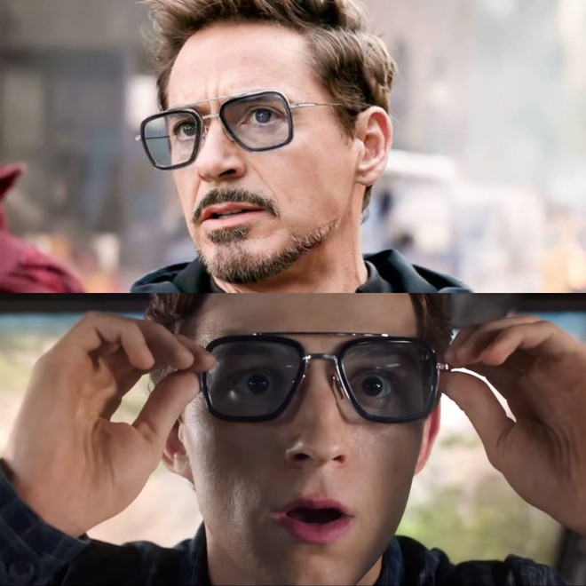 Siêu phẩm MẮT Kính AVENGER TONY STARK IRON MAN EDITH cực đẹp Shopee