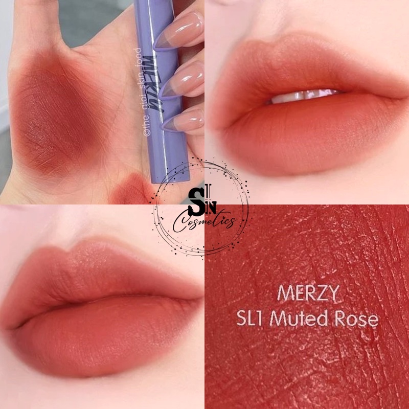 Son Kem Merzy Soft Touch Lip Tint Ver 1 Ver 2 SL1 SL2 SL3 SL4 SL5 SL6