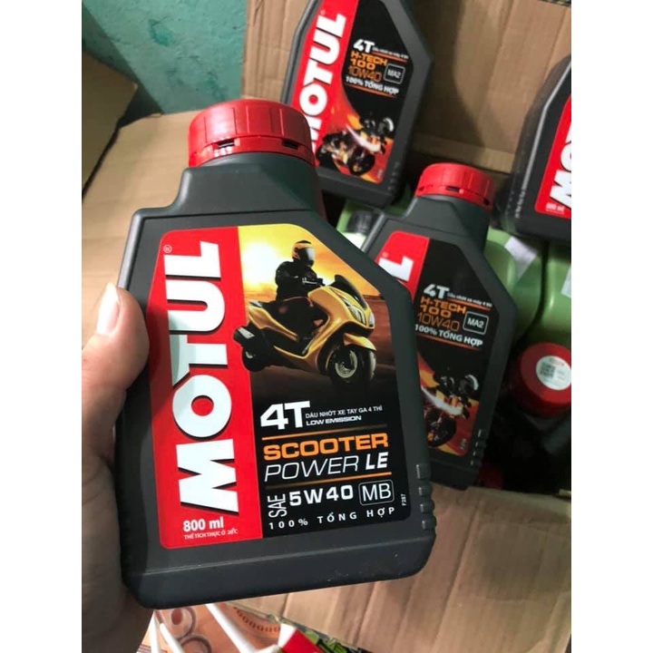 motul scooter power le 4T 5W40 CHO XE TAY GA HÀNG CHÍNH HÃNG Shopee