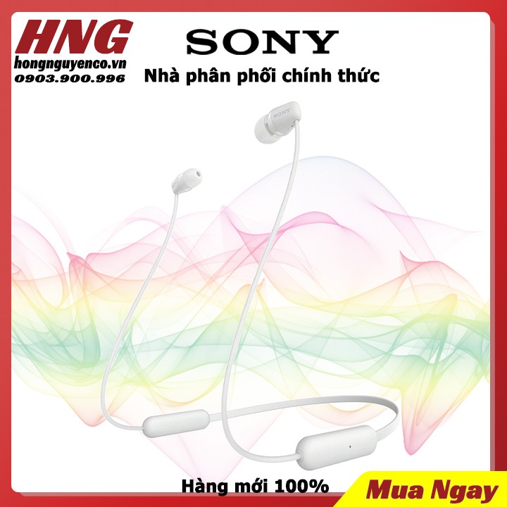 Tai nghe bluetooth không dây Sony WI C200 Hàng chính hãng Bảo hành