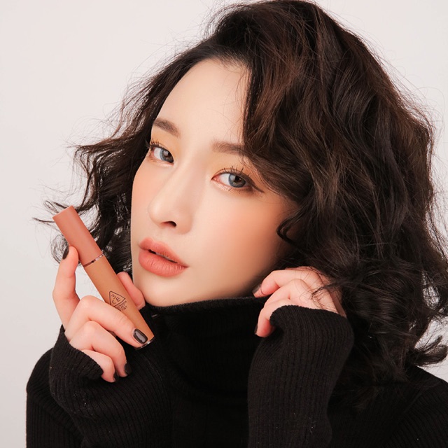 Son kem siêu lì 3ce velvet lip tint new nude cam nude Shopee Việt Nam