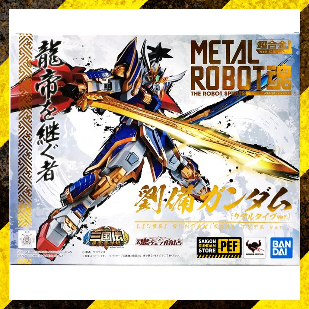 MÔ HÌNH BANDAI METAL ROBOT DAMASHII SIDE MS LIU BEI LƯU BỊ GUNDAM