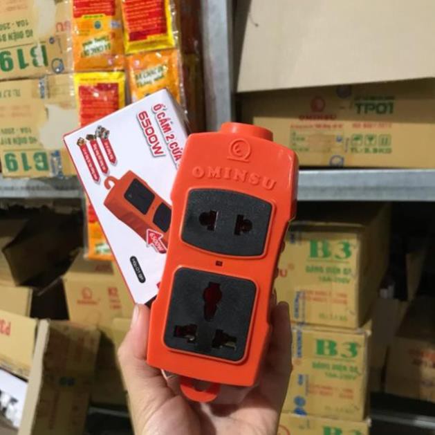 Ổ cắm 2 cửa chịu tải 6000W Ominsu Shopee Việt Nam