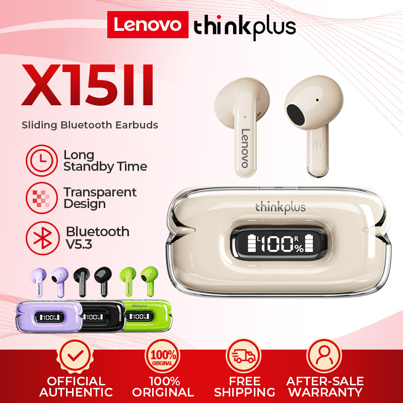 Lenovo X Ii Tai Nghe Kh Ng D Y Bluetooth Ch Ng N C C Mic