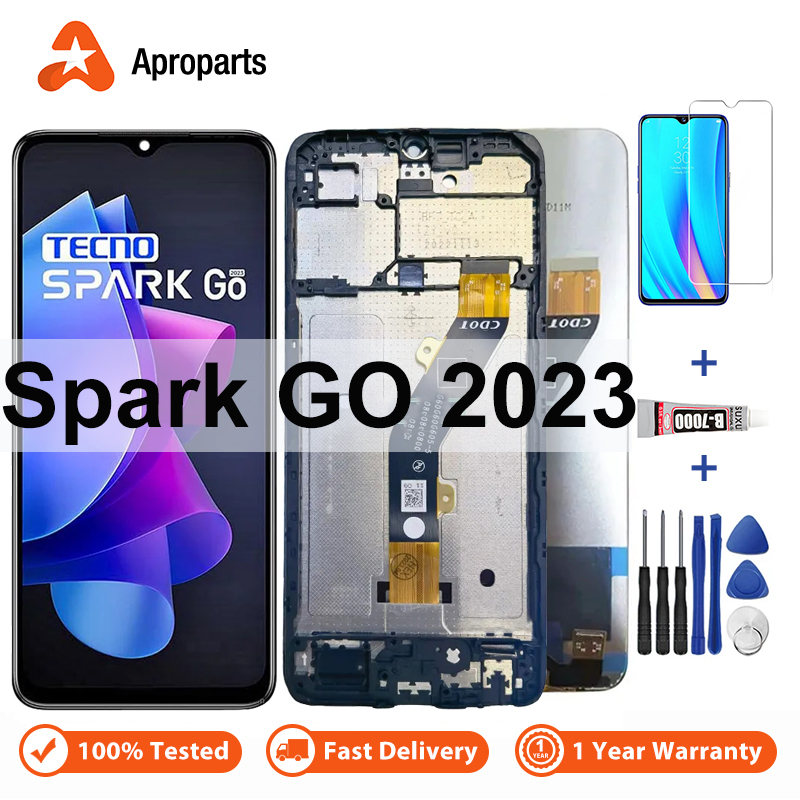 Màn Hình Cảm Ứng LCD Thay Thế Cho Tecno Spark Go 2023 BF7 BF7n Shopee