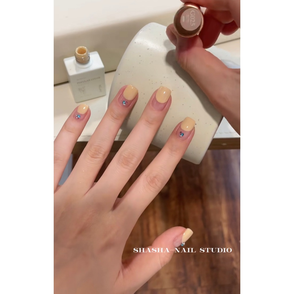Sơn Gel XEIJIAYI màu vàng nude G thông dụng Shopee Việt Nam