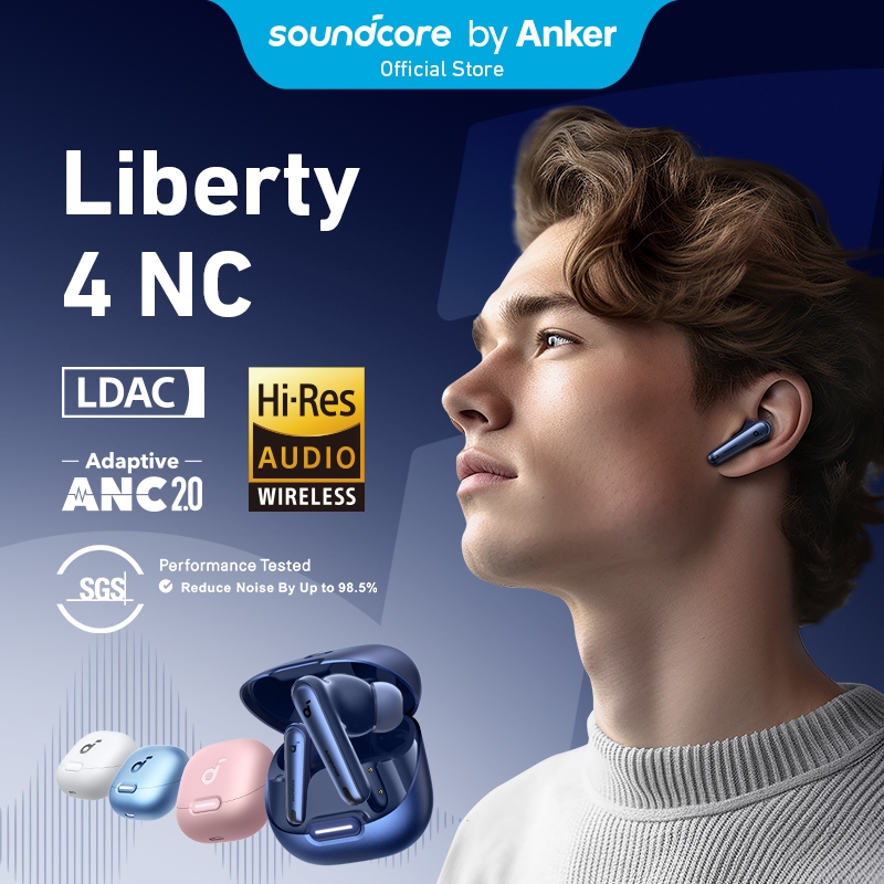 Soundcore Tai Nghe Nh T Tai Anker Liberty Nc Bluetooth Anc Kh Ng