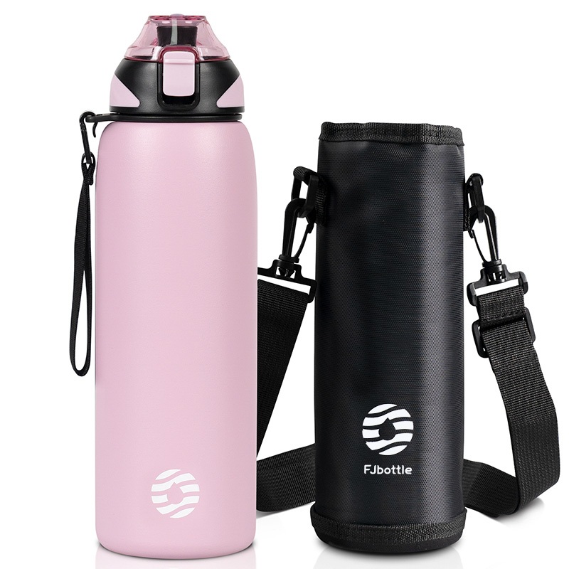 Bình giữ nhiệt FJbottle 600ml 800ml 1000ml Cốc có túi Chai nước