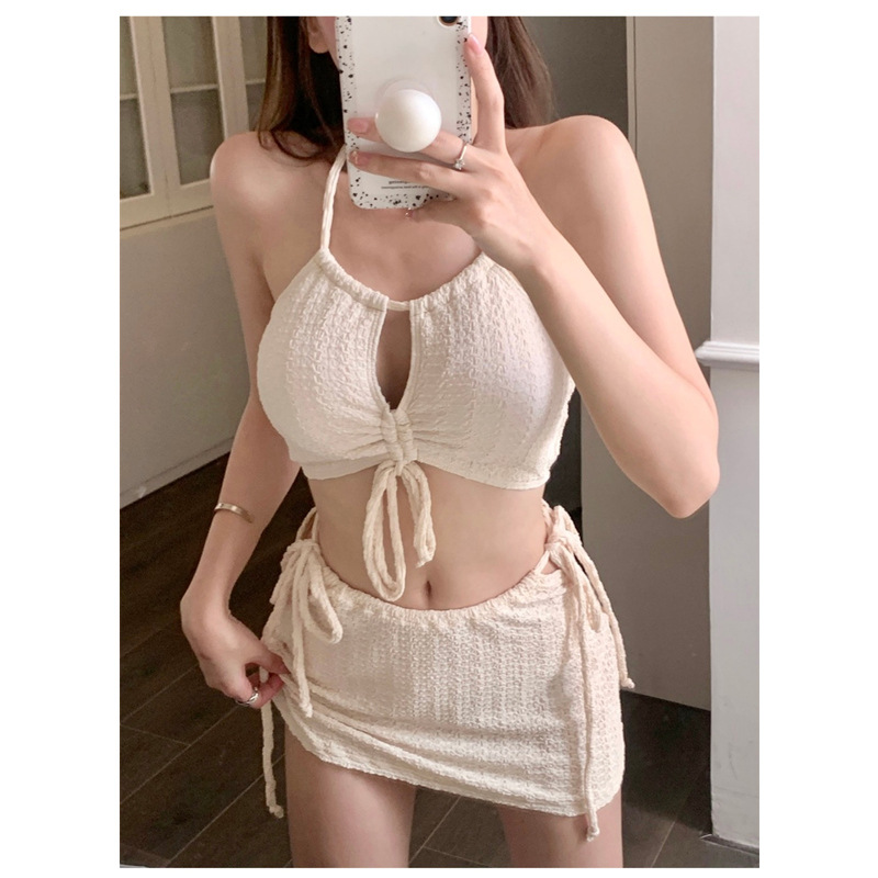 Cao cấp Bikini ba mảnh thời trang và sexy treo đồ bơi XLYZB155