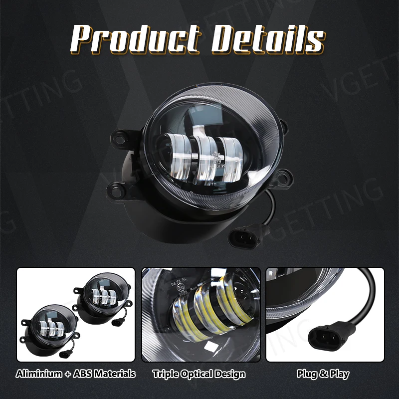 Chi C Inch Led S Ng M N D Nh Cho Xe Toyota Corolla Rav Camry