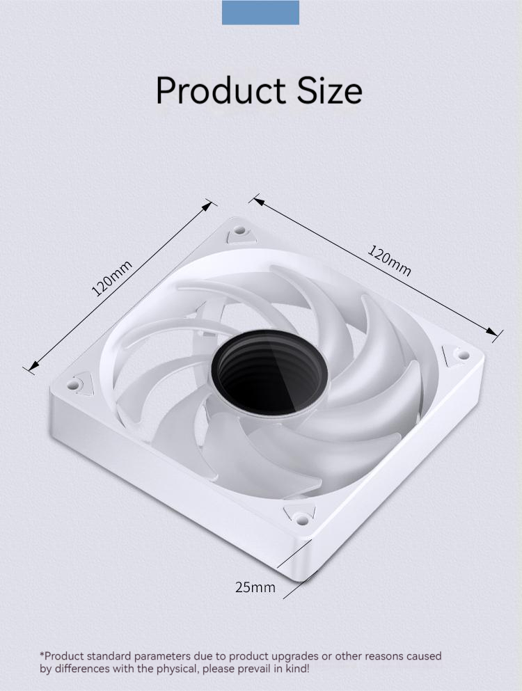 Jonsbo Sl Mm Pin Pwm Chassis Fan Male And Female Connected In