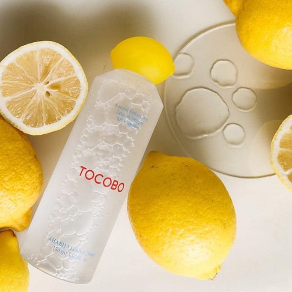 Nước Hoa Hồng Tẩy tế Bào Chết TOCOBO AHA BHA Lemon Toner 150ml Shopee