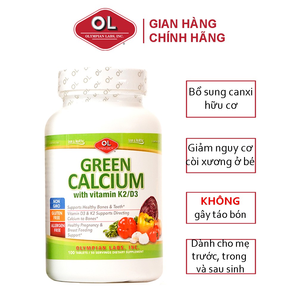 B Sung Canxi H U C Cho B B U Tr Em V Ng I L N Green Calcium