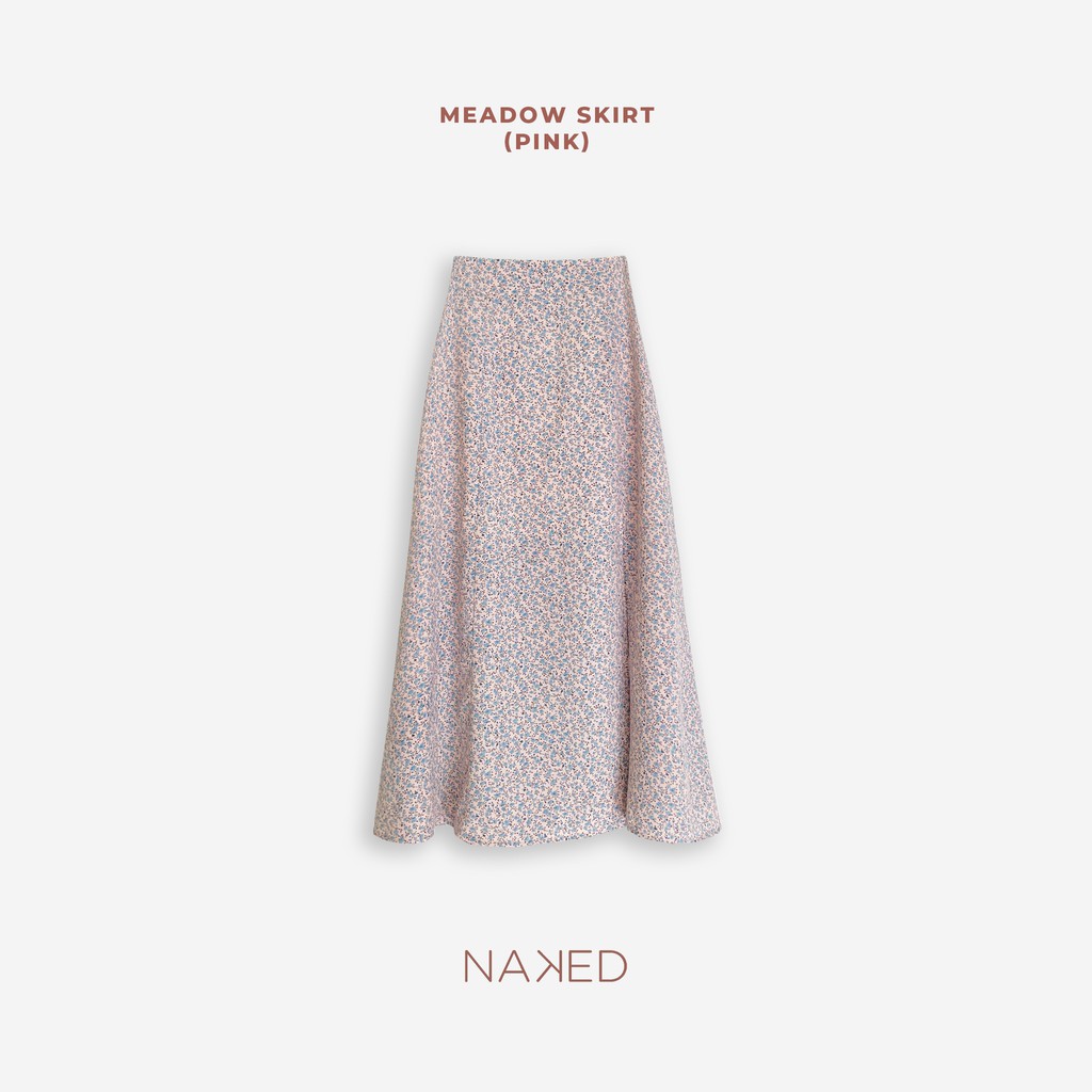 Naked By V Ch N V Y X Hoa Nh Meadow Skirt H Ng Shopee Vi T Nam