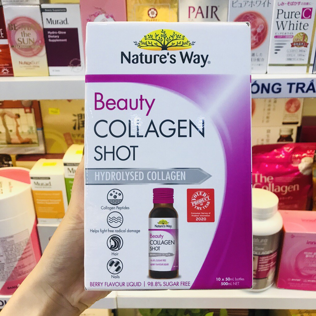 Collagen D Ng N C Nature S Way Beauty Collagen Shots X Ml H Ng C