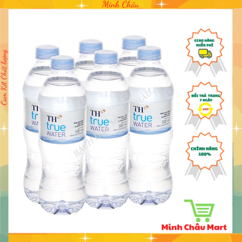 Nước Tinh Khiết TH True Water Chai 500ml Shopee Việt Nam