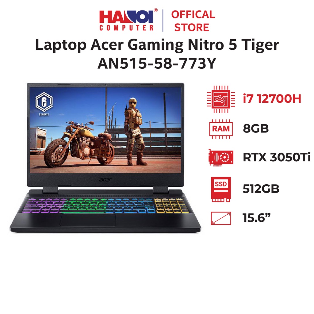 Laptop Acer Gaming Nitro Tiger An Y Nh Qfksv I