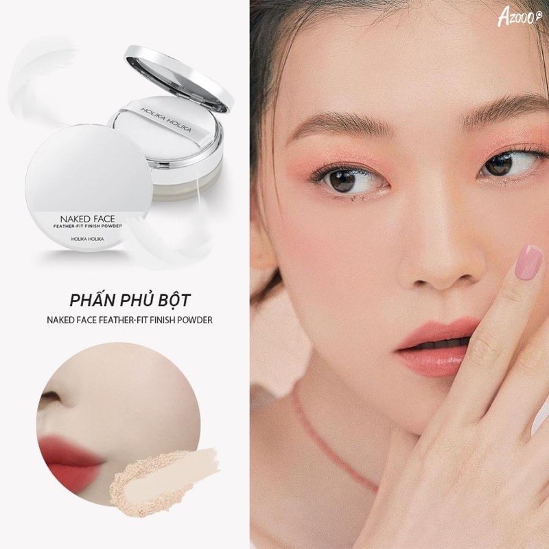 Ph N Ph B T Holika Holika Naked Face Feather Fit Finish Powder G H N