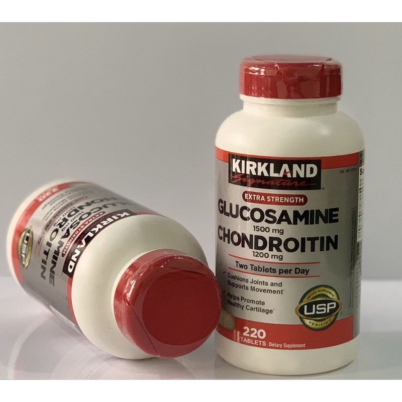 Date 2026 Viên Uống Bổ Khớp Kirkland Glucosamine 1500mg Chondroitin