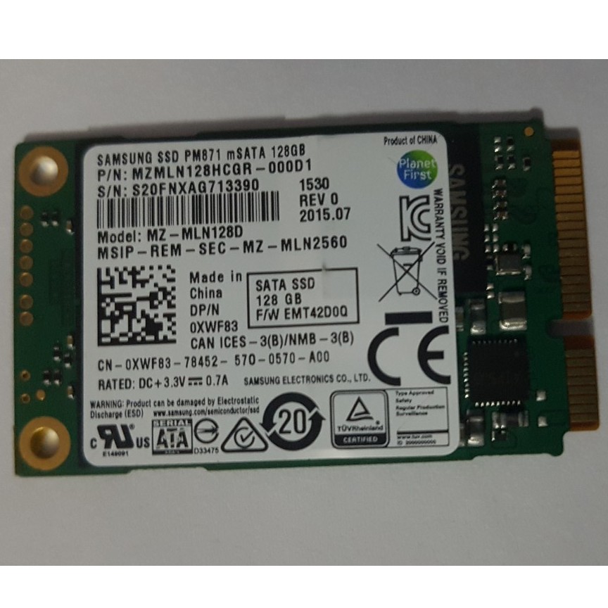 Ssd Msata Gb Gb Gb Gb Samsung Liteon Skhynix Bh T