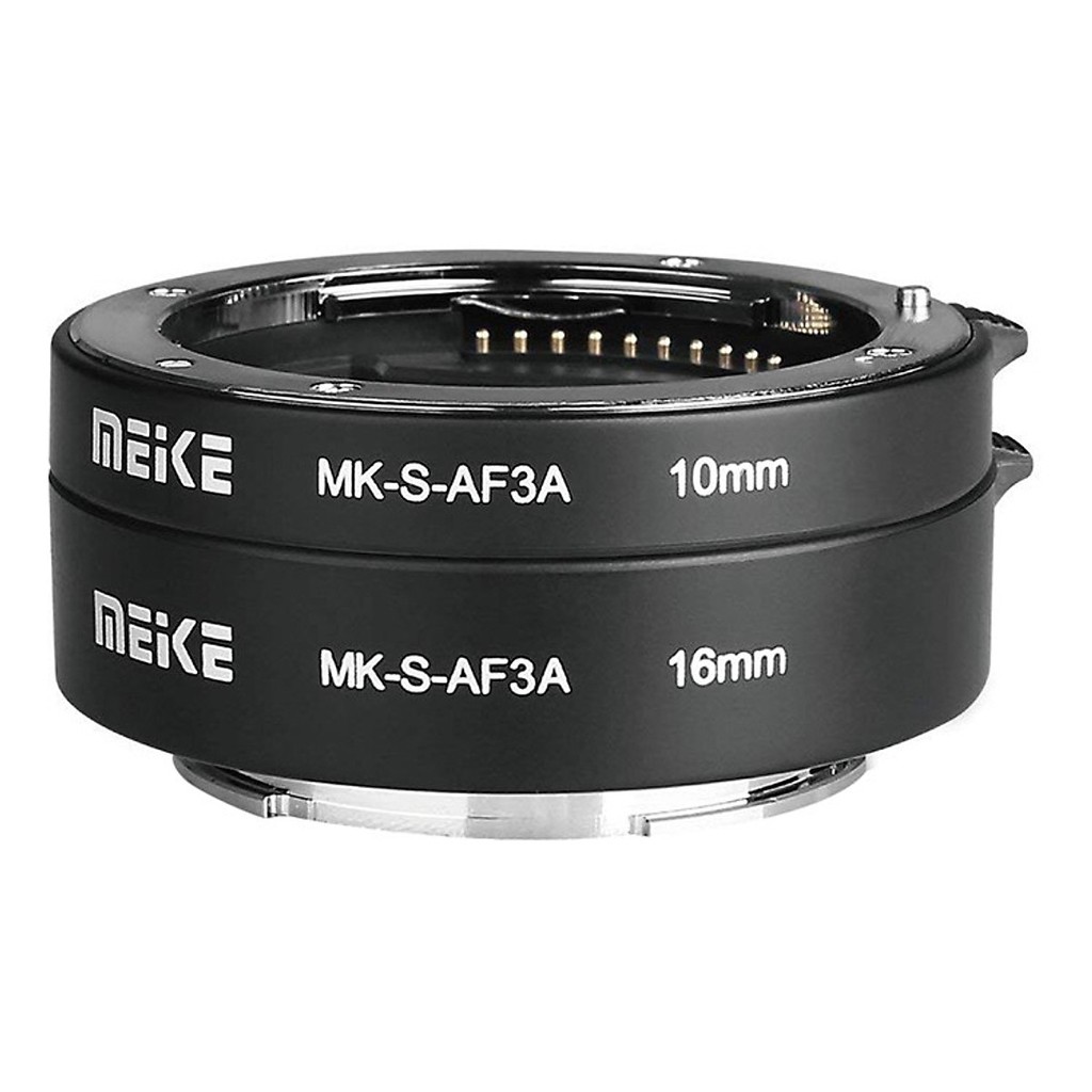 Tube chụp Macro Meike MK S AF3A Auto Focus Extension Tube 10mm 16mm Cho