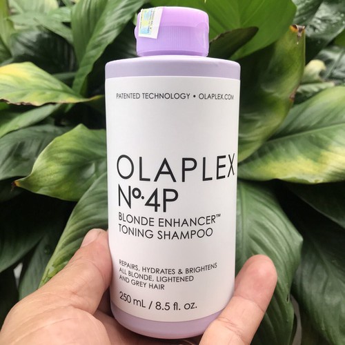 Dầu gội tím khử vàng OLAPLEX NO 4P BLONDE ENHANCER TONING SHAMPOO 250ml