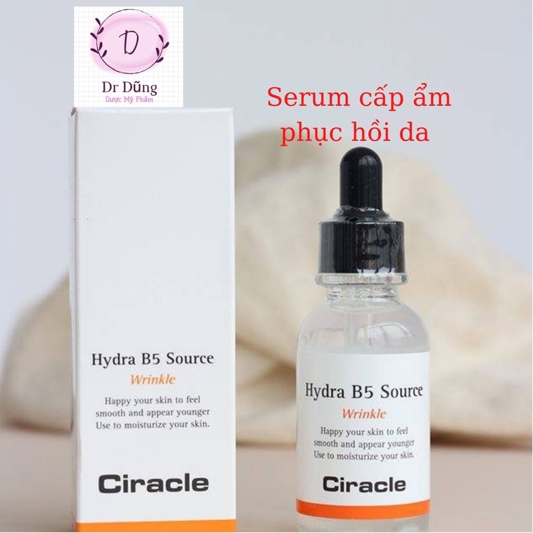 Tinh Chất Phục Hồi Da Ciracle Hydra B5 Source Wrinkle Serum Shopee